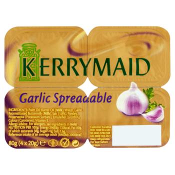 Kerrymaid Garlic Spreadable 4 x 20g (80g)