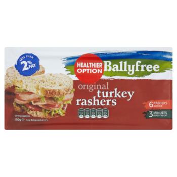 Ballyfree Original Turkey Rashers 150g