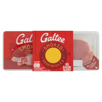 Galtee Smoked 10 Bacon Slices 2 x 150g (300g)