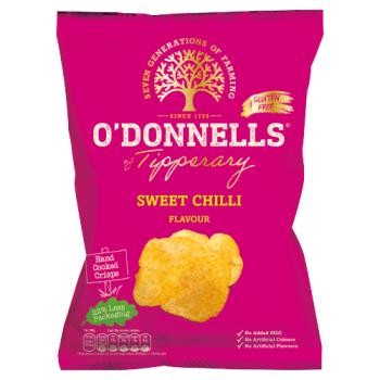 O'Donnells Sweet Chilli Flavour Crisps 125g