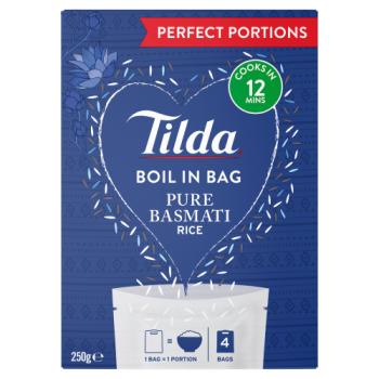 Tilda Boil in Bag Pure Basmati Rice 250g