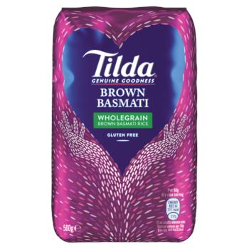 Tilda Brown Basmati 500g