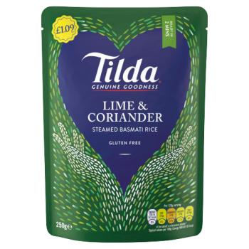 Tilda Lemon/coriander Basmati Rice 250g