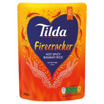 Tilda Microwave Hot Firecracker Basmati Rice 250g