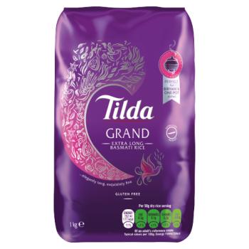 Tilda Grand Extra Long Basmati Rice 1kg