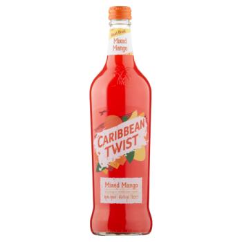Caribbean Twist Mixed Mango Alcoholic Sparkling Drink 70cl