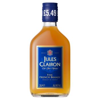 Jules Clairon Napoleon Fine French Brandy 20cl Pmp £5.49