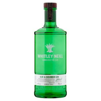 Whitley Neill Handcrafted Gin Aloe & Cucumber Gin 70cl