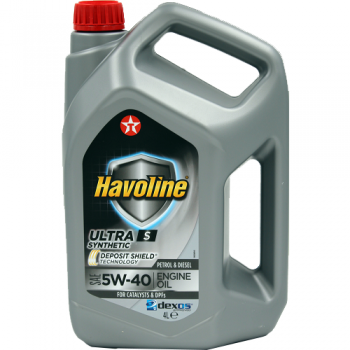 Havoline Ultra Synthetic 5W-40 Engine Oil 4L