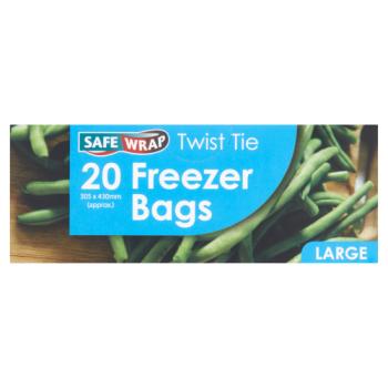 Safewrap Food Bag Large  20's