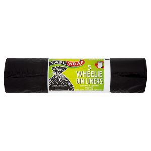 Safewrap 5 Wheelie Bin Liners