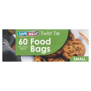 Safewrap 60 Food Bags Small
