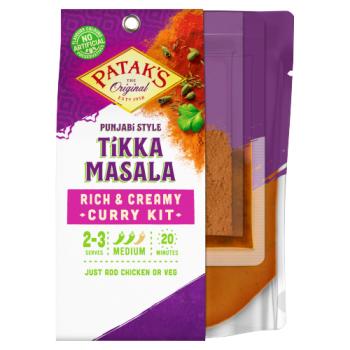 Patak's The Original Punjabi Style Tikka Masala Curry Kit 270g