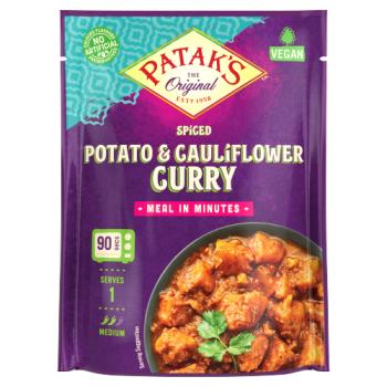 Patak's Spiced Potato & Cauliflower Curry 270g