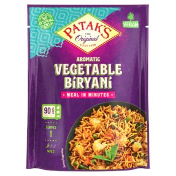 Patak's Aromatic Vegetable Biryani 270g