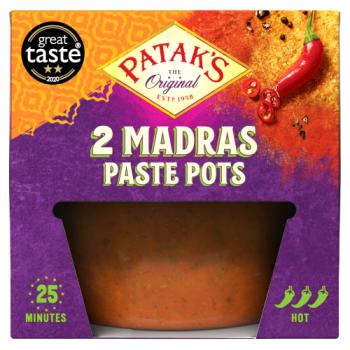 Patak's The Original Madras Paste Pots 2 x 70g