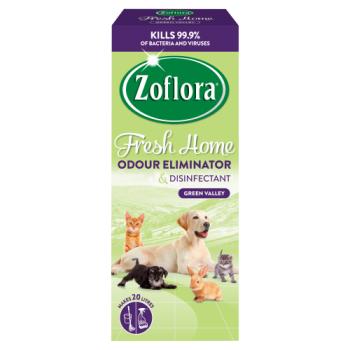 Zoflora Fresh Home Odour Remover & Disinfectant Green Valley Fragrance 500ml