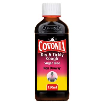Covonia Dry & Tickly Cough 1.36g/5ml Oral Solution Sugar Free 150ml