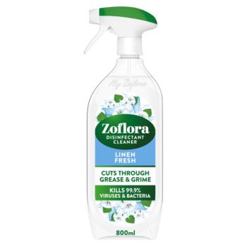 Zoflora Linen Fresh Multipurpose Disinfectant Cleaner 800ml