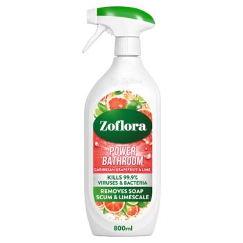 Zoflora Power Bathroom Caribbean Grapefruit & Lime 800ml