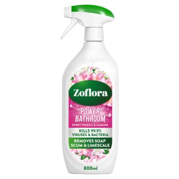 Zoflora Power Bathroom Sweet Freesia & Jasmine 800ml
