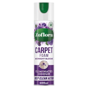 Zoflora Carpet Fresh & Care Foam Midnight Blooms 600ml