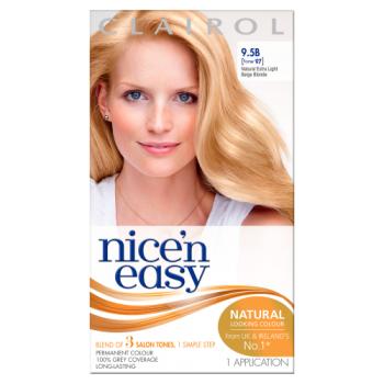 Nice'n Easy Permanent Hair Dye Natural Extra Light Beige Blonde 9.5B