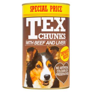 Tex Beef&liver £1.45     1.2kg