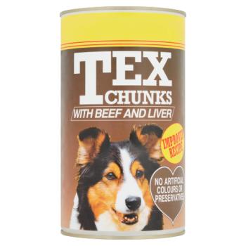 Tex Chunks with Beef and Liver 1.2kg 