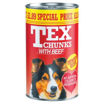 Tex Chunks with Beef 1.2kg