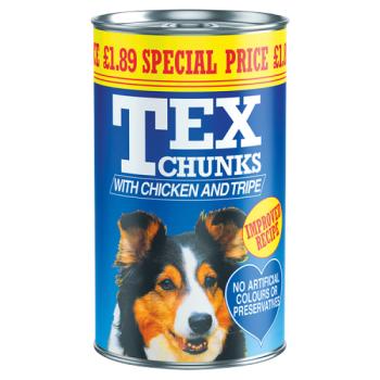 Tex Chunks with Chicken & Tripe 1.2kg