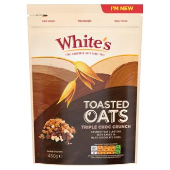 White's Toasted Oats Triple Choc Crunch 450g