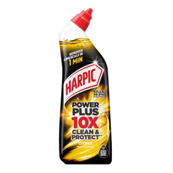 Harpic Power Plus 10X Clean and Protect Citrus 750ml