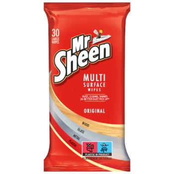 Mr Sheen 30 Multi Surface Orignal Wipes