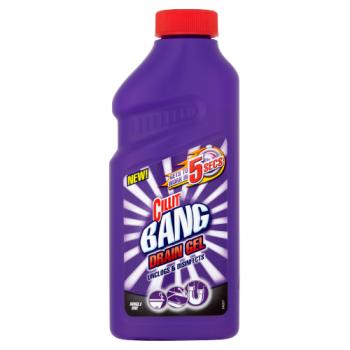 Cillit Bang Drain Gel Unclogs & Disinfects 500ml
