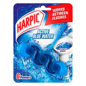 Harpic Active Blue Water 6 Powers Atlantic Burst 35g