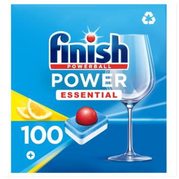 Finish Power Essential Dishwasher Tablets Lemon 100 Tabs