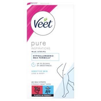 Veet Pure Inspirations 20 Cold Wax Strips
