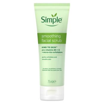 Simple Kind to Skin Facial Scrub Smoothing 75ml 