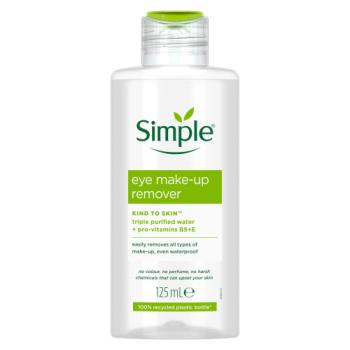 Simple  Eye Makeup Remover Kind to Skin 125ml 