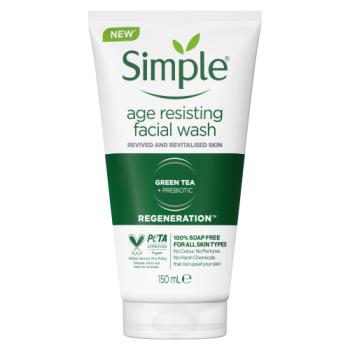 Simple Regeneration Facial Wash Age Resisting 150ml 