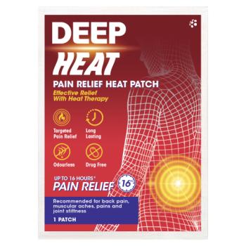 Deep Heat 1 Pain Relief Heat Patch