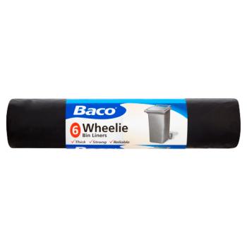 Baco 6 Wheelie Bin Liners