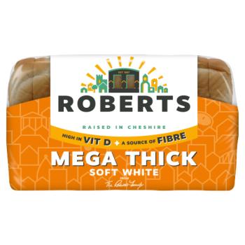 Roberts Mega Thick Soft White 800g