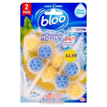 Bloo Power Active Lemon 2 x 50g