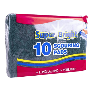 Super Bright Scouring Pads 10pk 