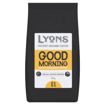 Lyons Freshly Ground Coffee Good Morning 150g