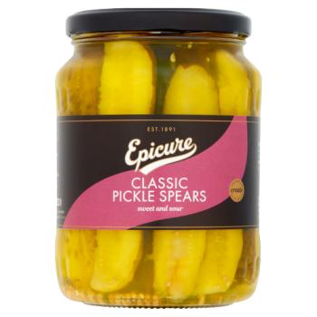 Epicure Classic Pickle Spears 670g 