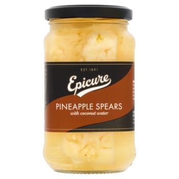 Epicure Pineapple Spears Coconut Water