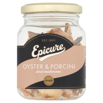 Epicure Oyster & Porcini Dried Mushrooms 25g